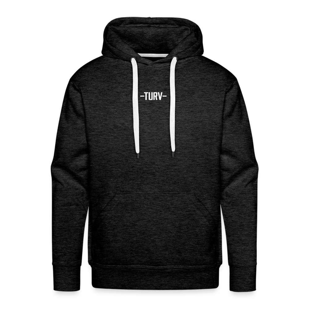 Hoodie: The Butterfly - charcoal grey
