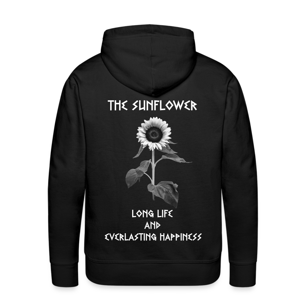 Hoodie: The Sunflower - black