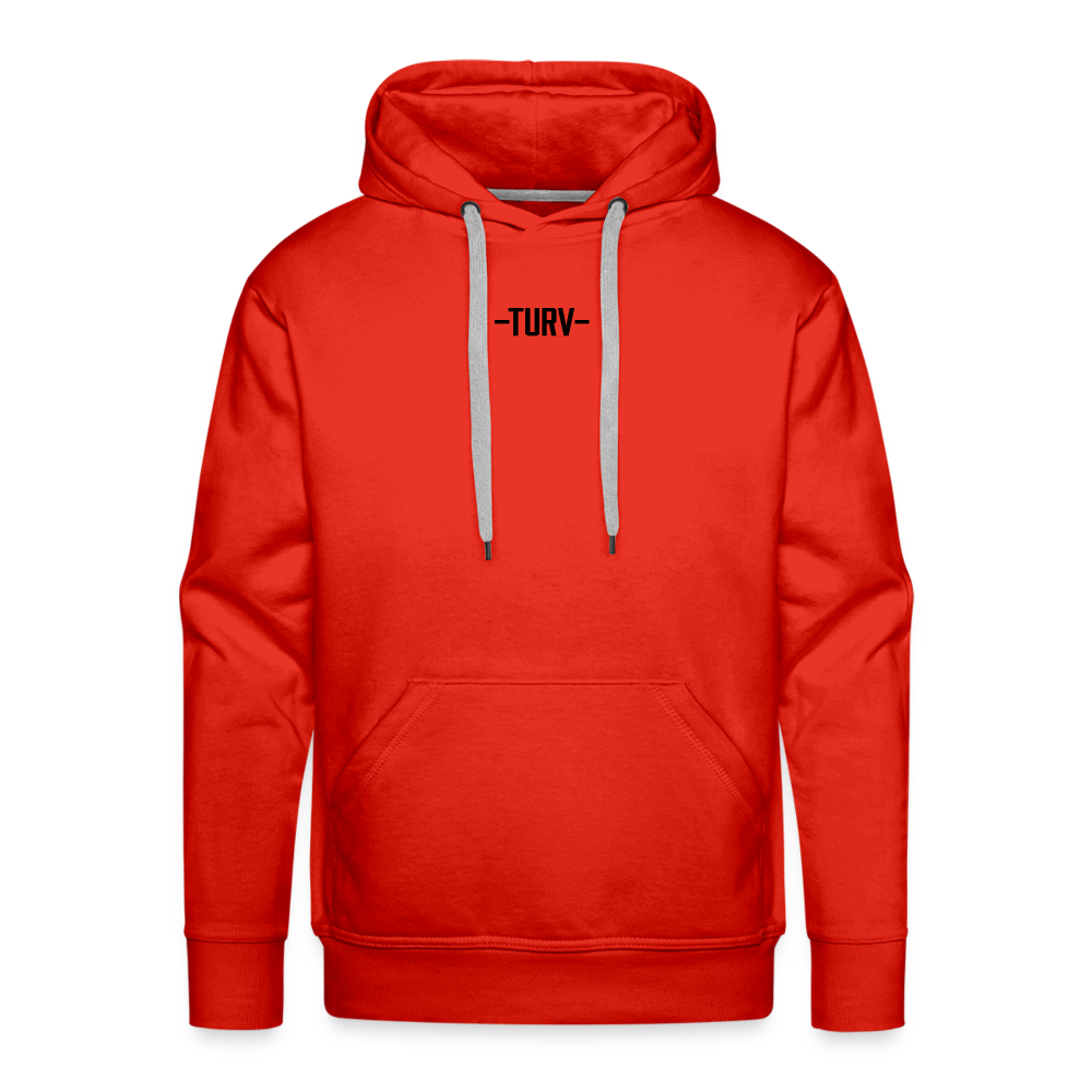 Hoodie Buterfly White - red