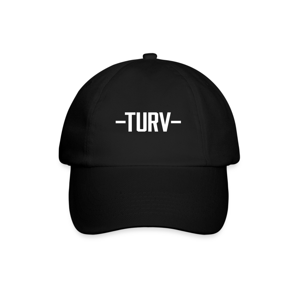 TURV: BASEBALL CAP - black/black
