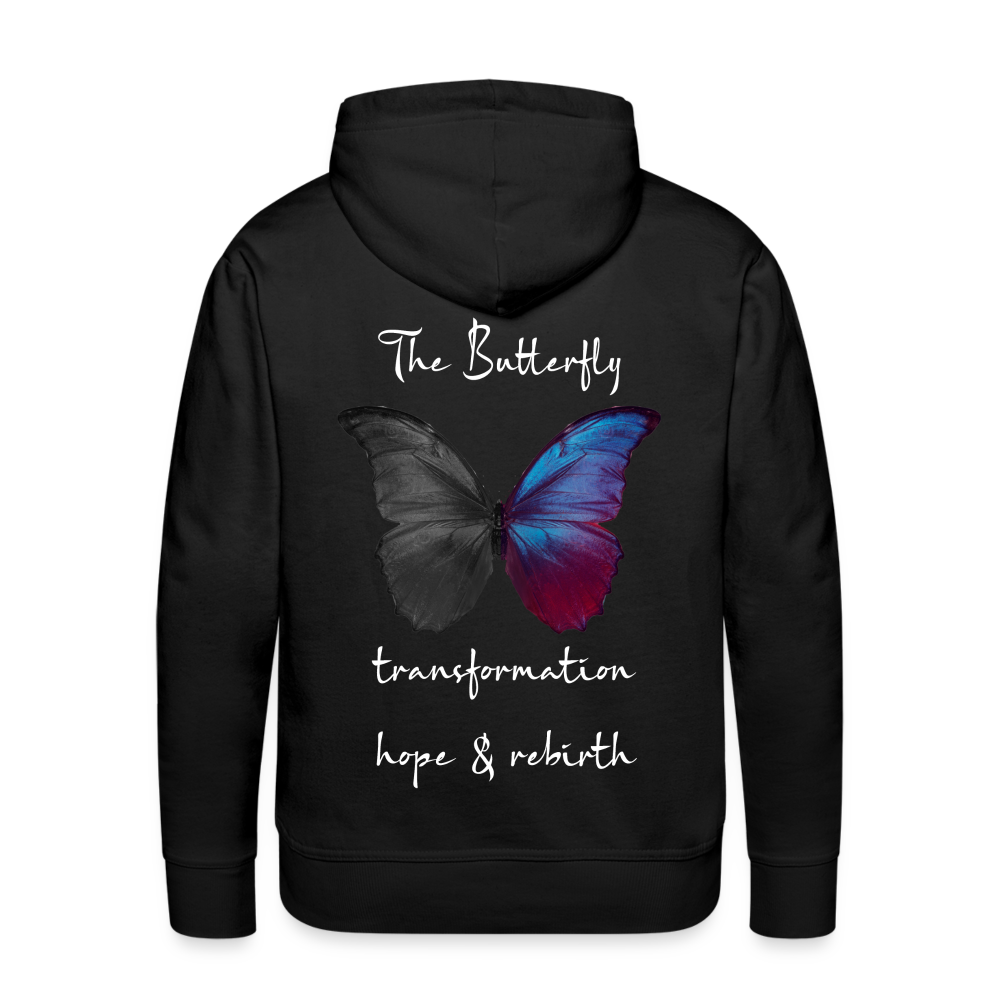 Hoodie: The Butterfly - black