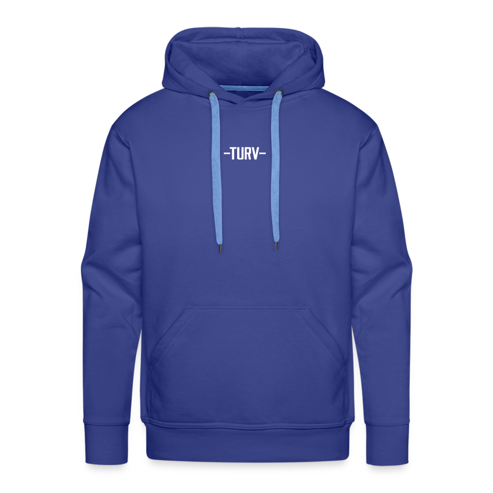 Hoodie: The Sunflower - royal blue