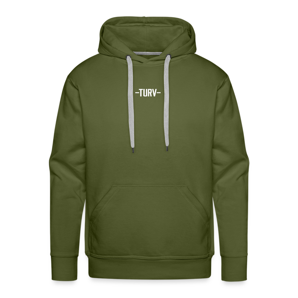 Hoodie: The Sunflower - olive green