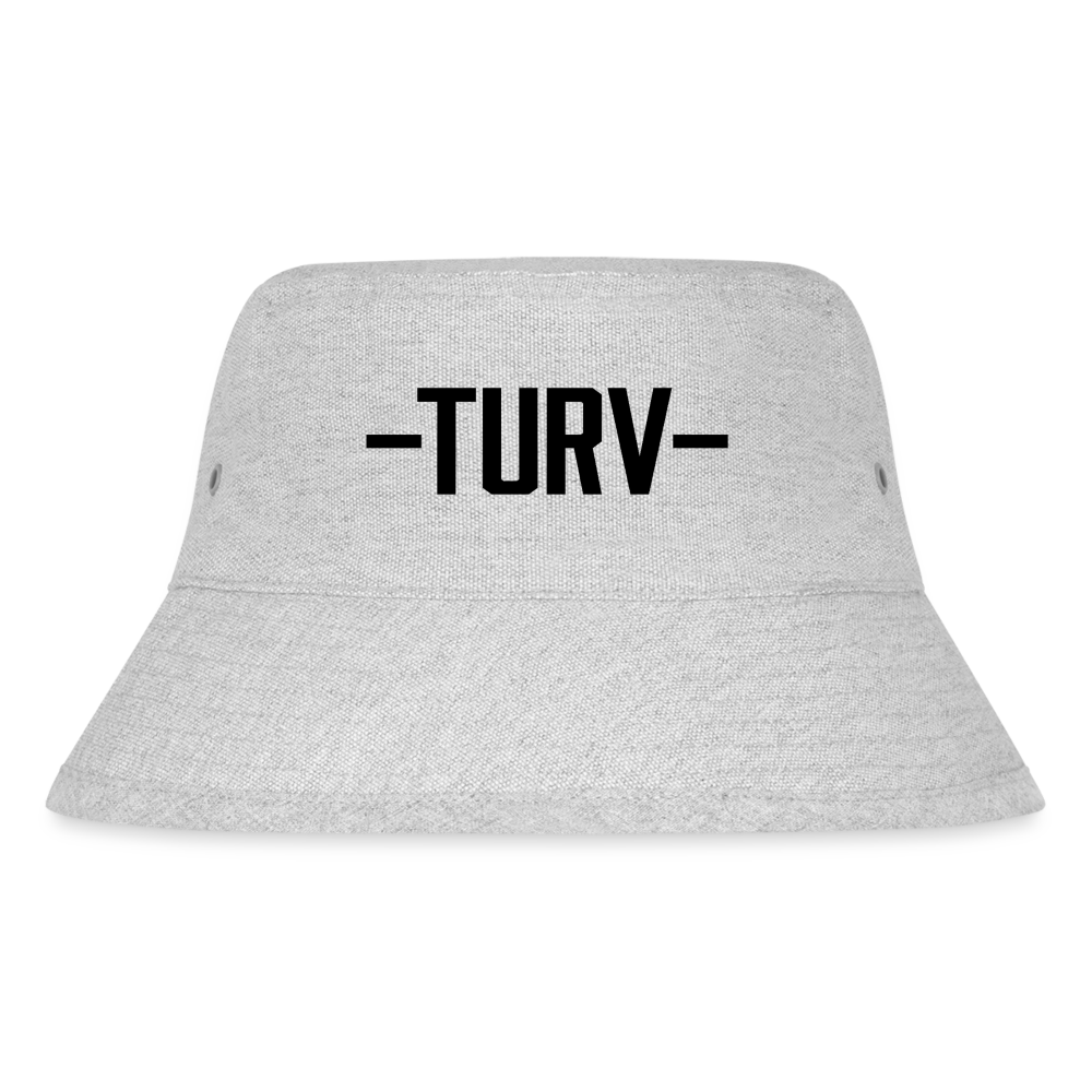 TURV: BUCKET HAT - heather grey